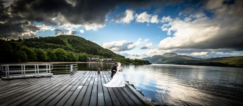 edinburgh wedding photographer lodge on the loch lomond scotland
