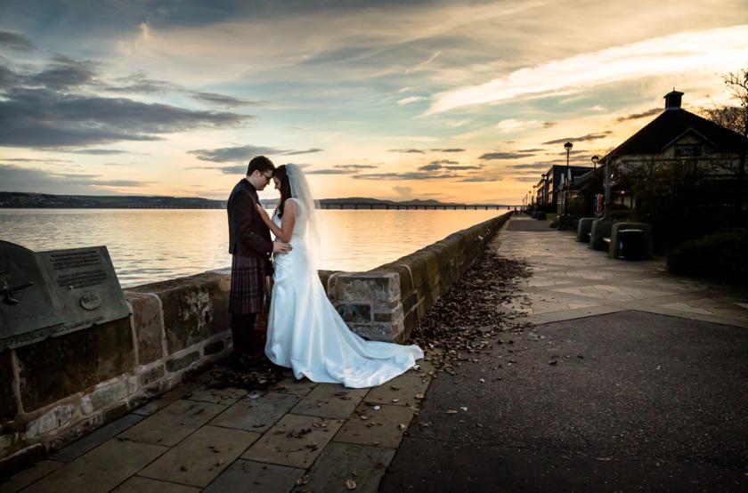 edinburgh wedding photographer the discovery dundee